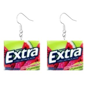 Extra Watermelon Gum Earrings